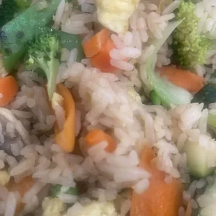Vegetable fried rice