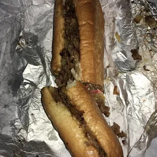 a sub sandwich