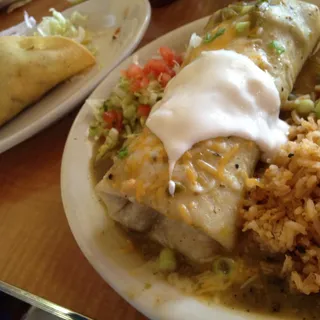 Pork Green Chile Burrito