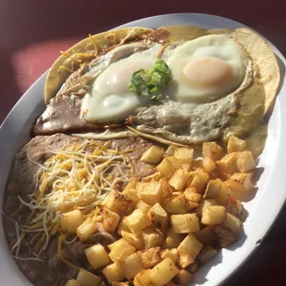 3. Huevos Ranchero Breakfast Combo