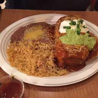 Carne Asada Chimichanga