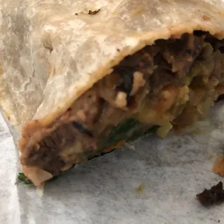 Carne Adovada Burrito