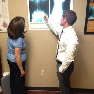 In-house X-rays allow for better diagnostic capabilities.