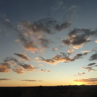 Sunset in El Malpais, 2011