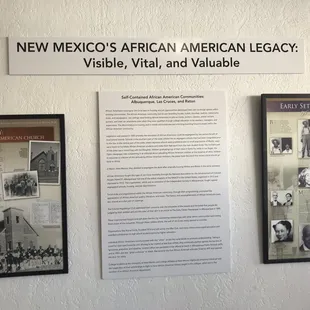 African American section of the museum