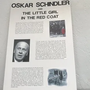 Explanation of Schindler's list