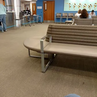 Fast clinic waiting area