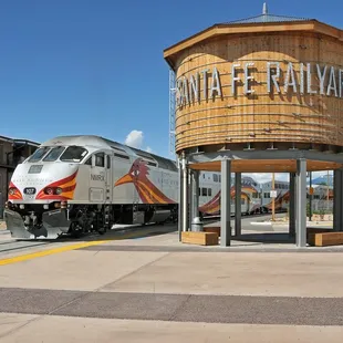 The Rail Runner at the Santa Fe Railyard.