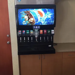 Free soda before and during and after your workout? Sure!