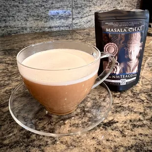Masala Chai tea latte