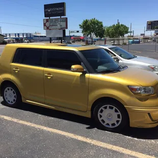 Wife's Scion XB done rite at NM Tint!!!!!!