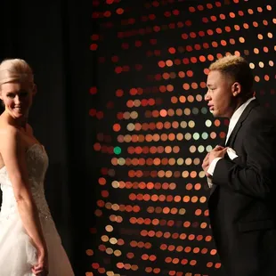 fun fashion show for a fun day of wedding planning Photo by Natural Touch Wedding Photography
