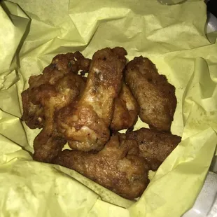 Great tasting hot wings
