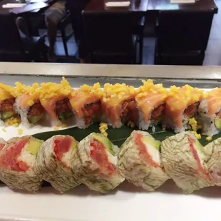 sushi, sashimi, sushi and sashimi, food