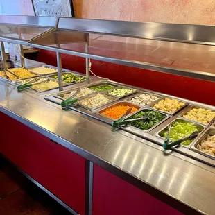 interior, salads