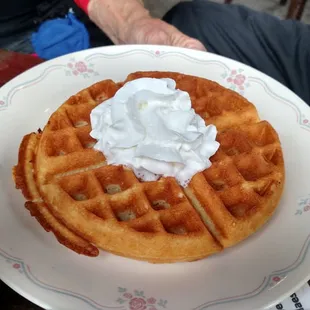 Belgian waffle apre ski