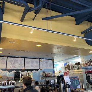 Front ordering area