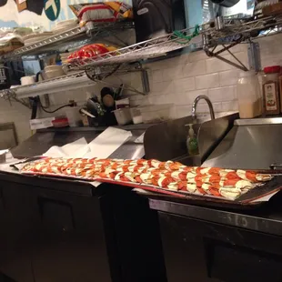 sushi and sashimi, interior
