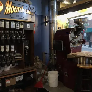 They roast their own coffee.