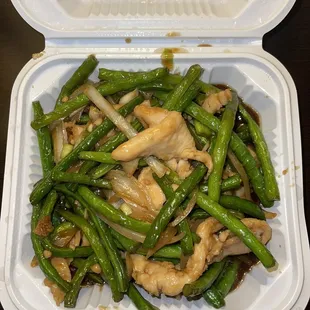 String Beans Chicken