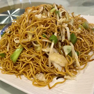 Soy sauce chow mein