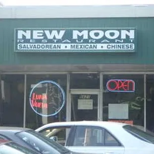 the front of the restaurant