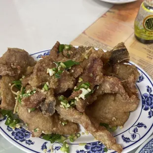 a plate of food