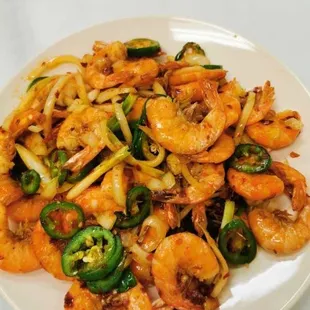 Salt and pepper shrimp