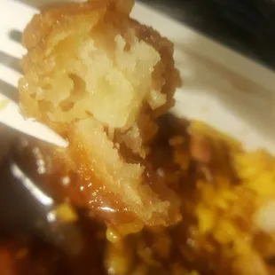All breading no meat