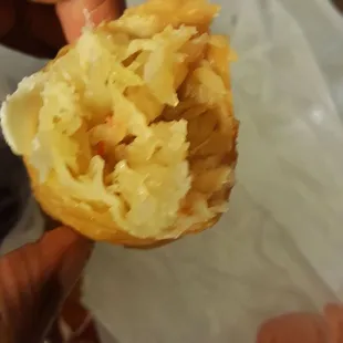 Salty egg roll