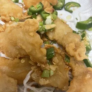Salt and pepper fish