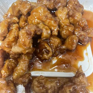 Orange chicken