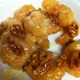 Honey Walnut Prawns