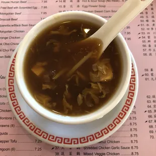Sweet and Sour Soup
