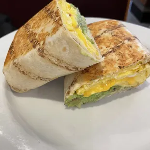 Avocado Egg Wrap