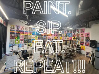 Paint Sip Eat Repeat