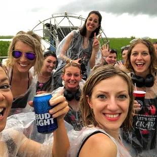 Um....Cheers! Loving all those beautiful smiles!