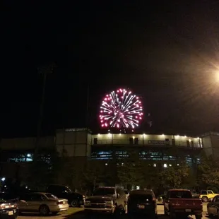 Friday night fireworks