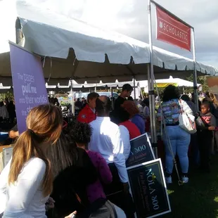 Event was very organized and lines moved quickly