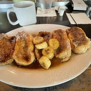 Bananas Foster French Toast!