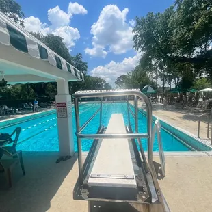 Many a belly flop hath been delivered here