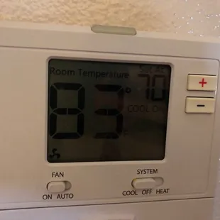 We've had the fan running for 48 hours straight. Still 83.