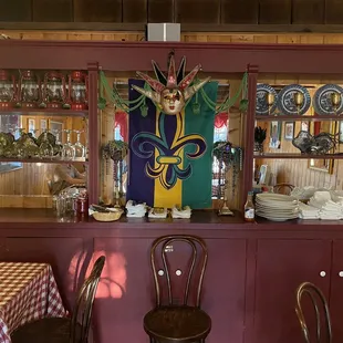 a view of the bar