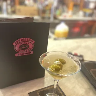 Stuffed martini