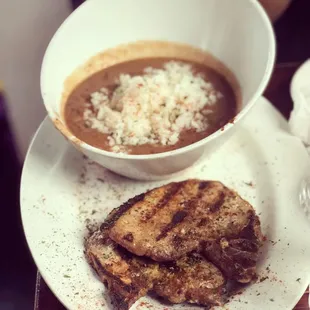 Red Beans and Rice, Grilled Pork Chops