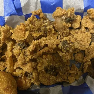 Fried Gulf Oysters