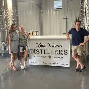Amazing tour and tasting at the New Orleans Distillery.