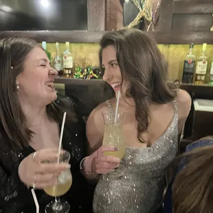 Celebrating good times.