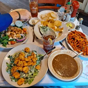 Very generous portions. We took most of it home, lol!