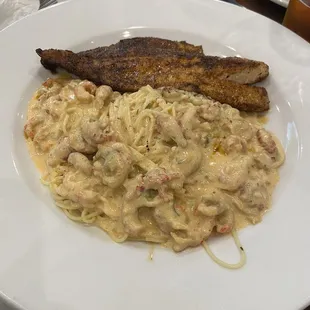 Red Fish Pasta